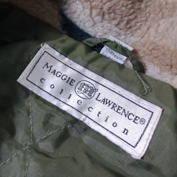 VTG 80S 90S BLANKET COAT MAGGIE LAWRENCE COLLECTION ARIZONA AZTEC WESTERN COAT - Picture 3 of 9